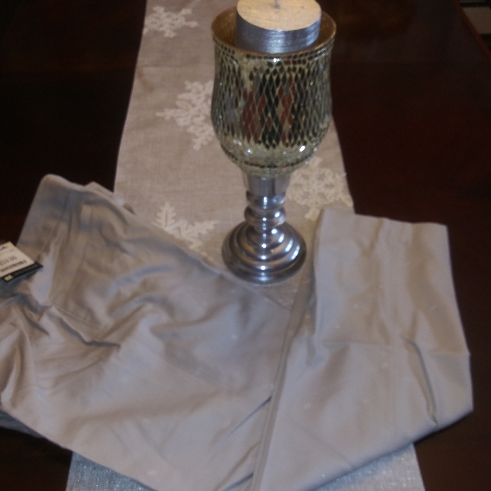 Khaki Ankle Pants by Valerie Bertinelli